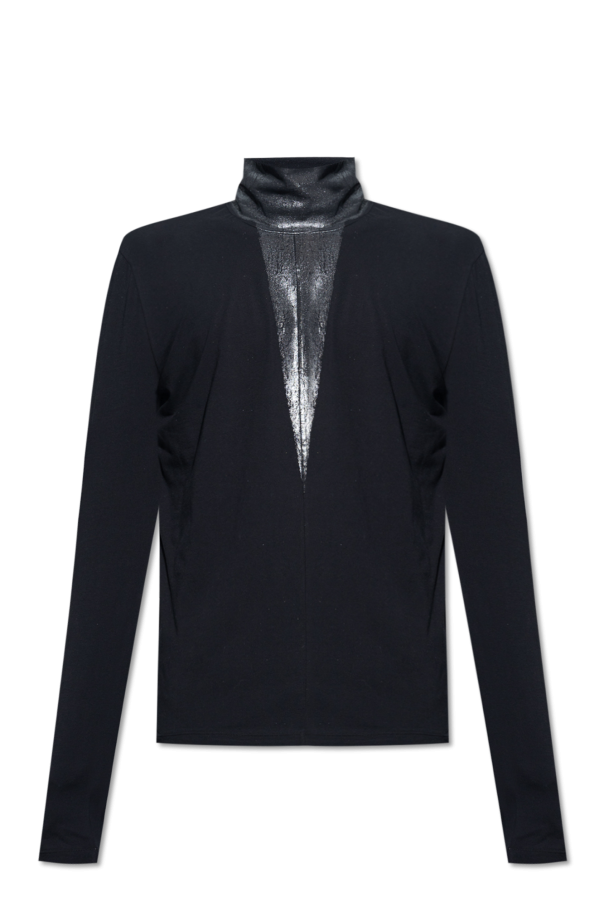 MM6 Maison Margiela Embroidered 'Palm' Sweatshirt Black Nero
