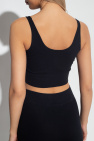 Stella McCartney BLACK Cropped top with logo