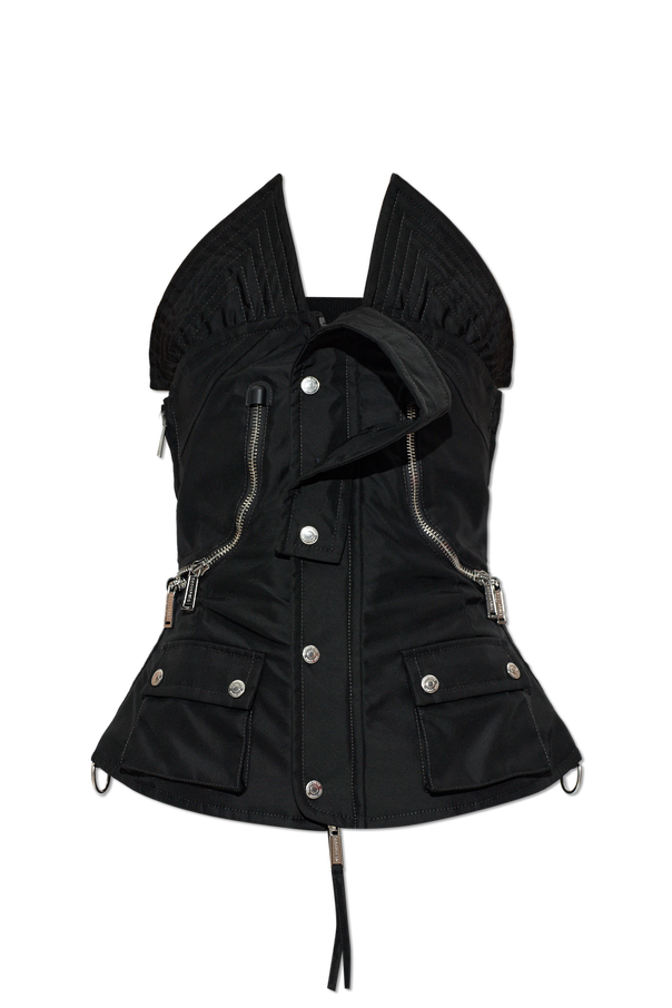 Corset top with multiple pockets od Dsquared2