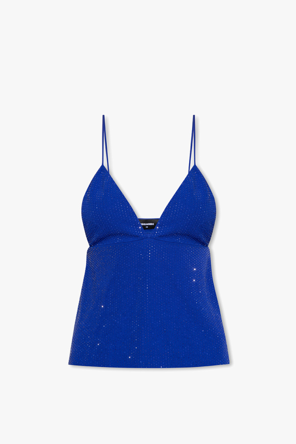 Dsquared2 Top with glossy crystals