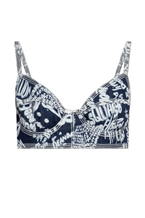 Short denim top od Dsquared2