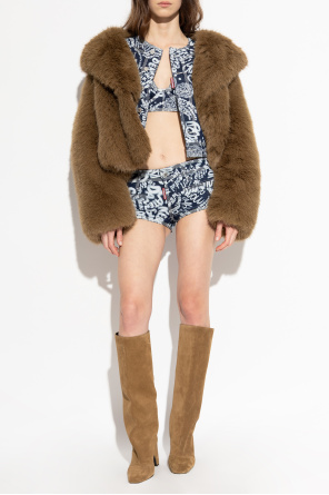 Short denim top od Dsquared2