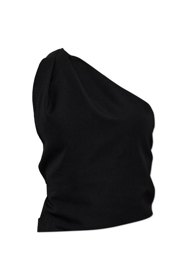 Wool one-shoulder top od Dsquared2