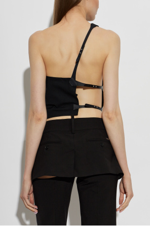 Dsquared2 Top de lã de um ombro só