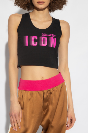 Dsquared2 Cropped top with logo