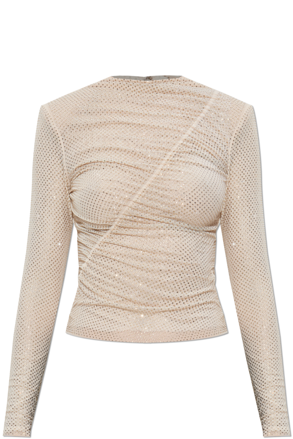 Top with shimmering crystals od Self-Portrait