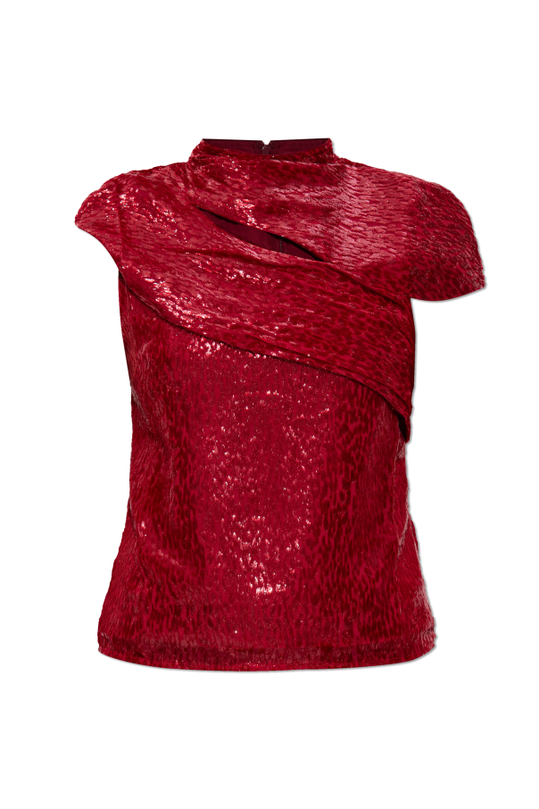 Top with lurex thread od Self-Portrait