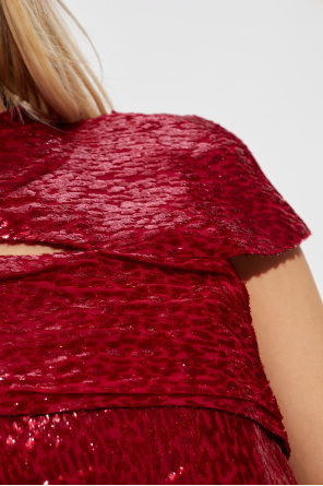 Self-Portrait Top con hilo de lúrex