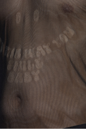 MM6 Maison Margiela Transparent top
