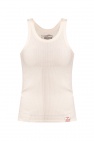 Zadig & Voltaire cream Ribbed tank top