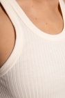 Zadig & Voltaire cream Ribbed tank top