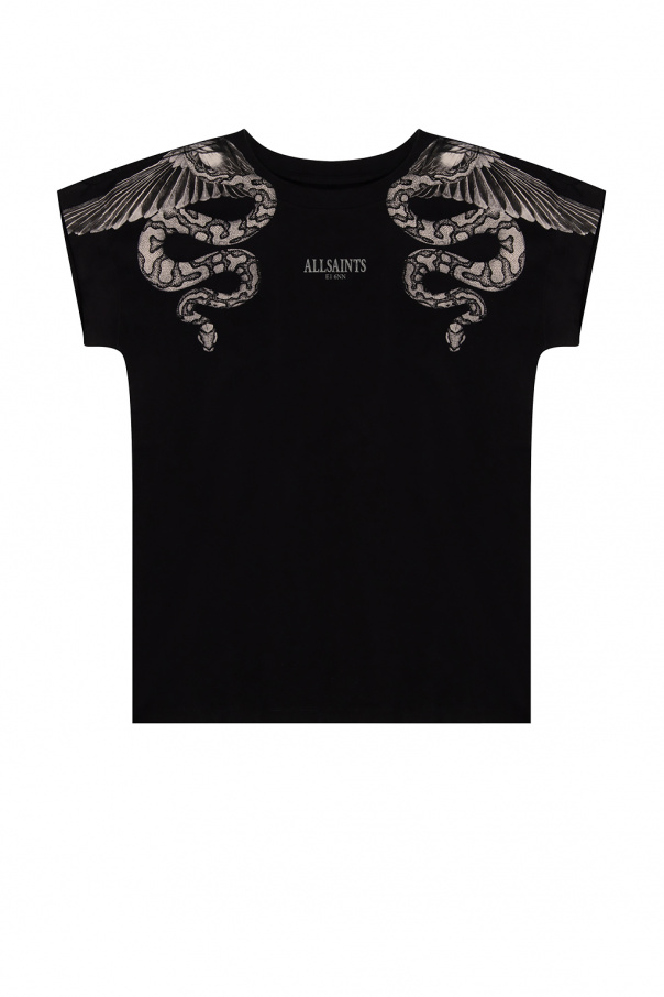 AllSaints ‘Snake Eagle’ T-shirt with logo