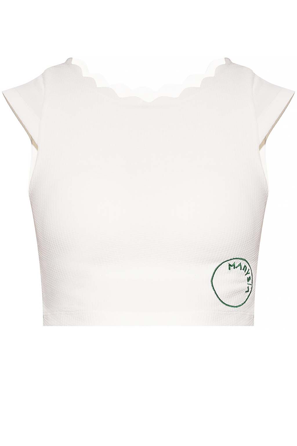 Marysia Cropped top with logo