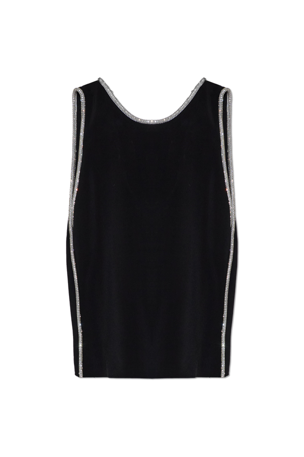 Sportmax Top "Afa" con ribete brillante