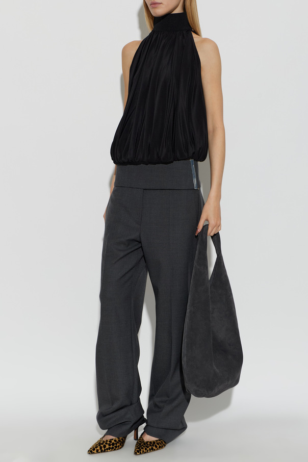 Sportmax ‘Piovra’ silk top