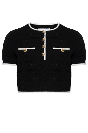 Top con hilo de lurex