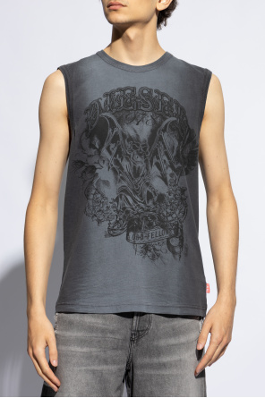 Diesel Sleeveless T-shirt `T-BISCO-Q1`