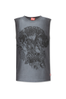 Diesel Sleeveless T-shirt `T-BISCO-Q1`