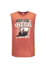 Diesel Sleeveless T-shirt 'T-BISCO-STRIPE'