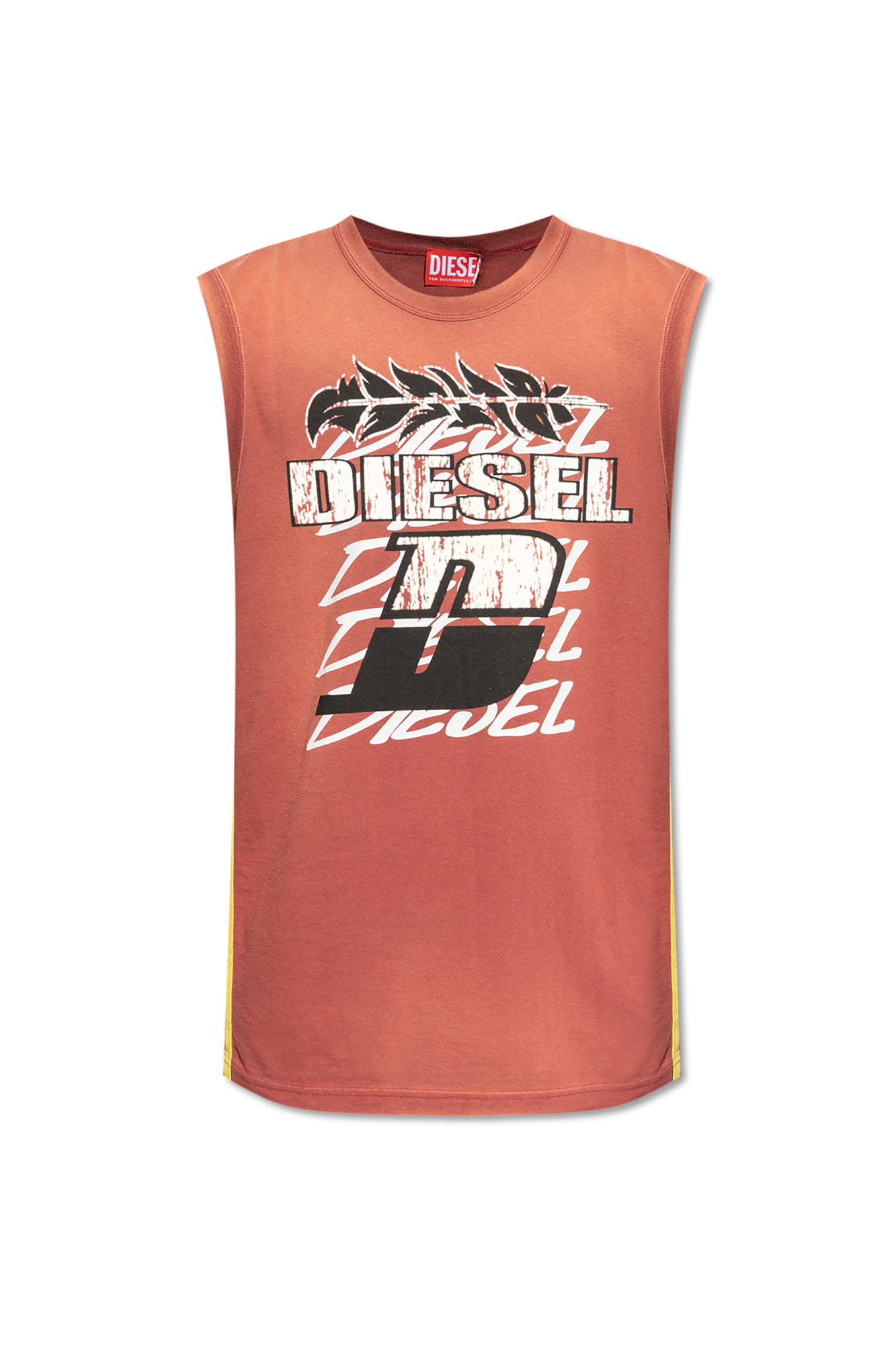 Diesel Sleeveless T-shirt 'T-BISCO-STRIPE'