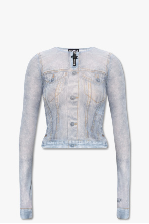 Dolce & Gabbana Jeans-Shorts im Distressed-Look Schwarz