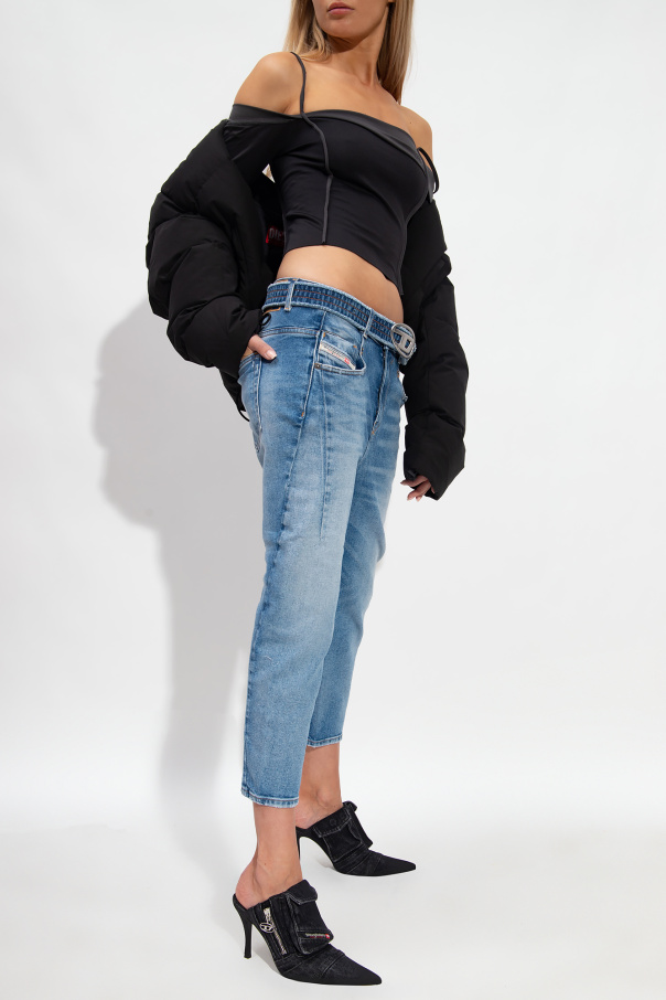 Diesel ‘T-DRAPER’ off-the-shoulder top