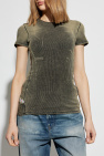 Diesel GREY Ribbed top T-HANS