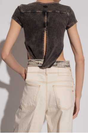 Diesel ‘T-Holdy’ T-shirt with belt