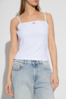Diesel WHITE ‘T-HOP-D’ top