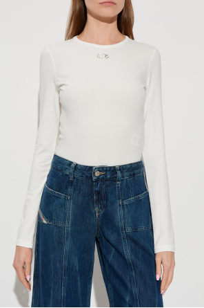 Diesel T-shirt ` T-UNCUTIESLONG-LS-OD`