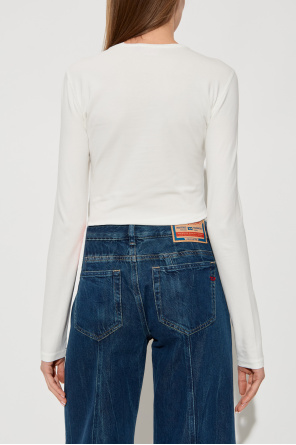 Diesel T-shirt ` T-UNCUTIESLONG-LS-OD`