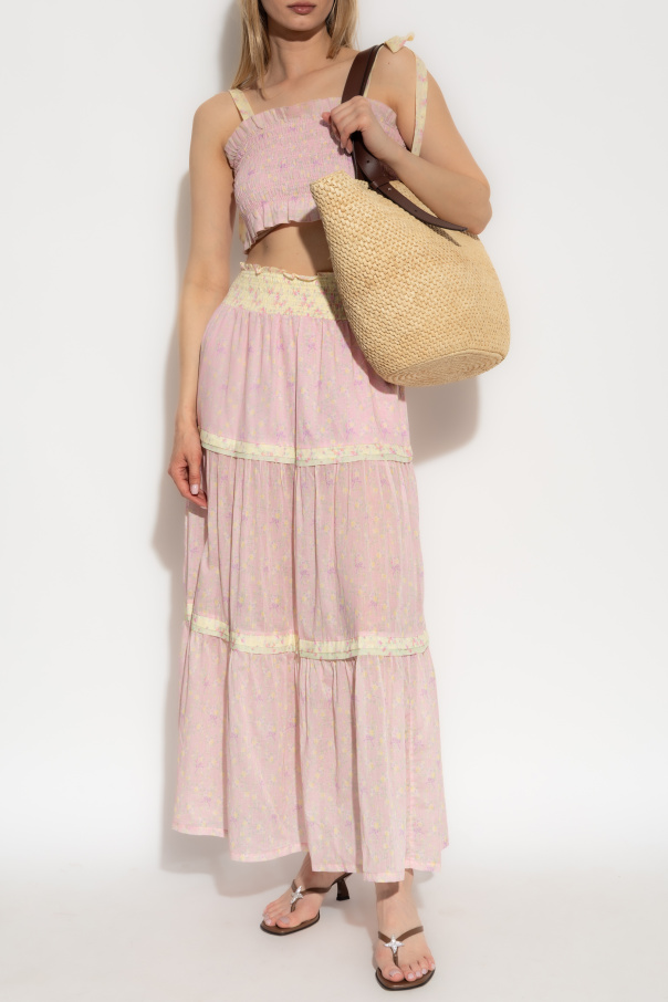 LoveShackFancy Top "Corbin"