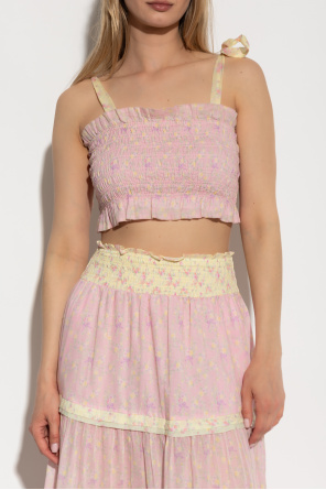 LoveShackFancy Top "Corbin"