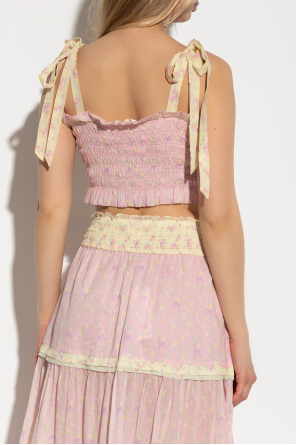 LoveShackFancy Top "Corbin"