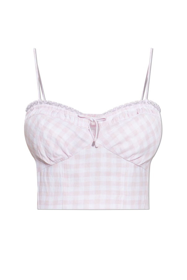 Linen top "Amorana" od LoveShackFancy