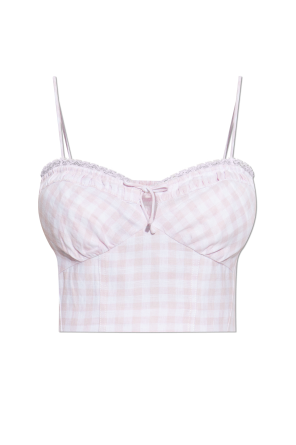 Lniany top `Amorana`