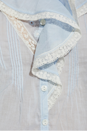 LoveShackFancy Camisa "Sinora"