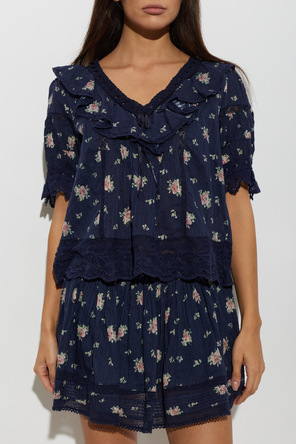 LoveShackFancy Blouse "Romllly"
