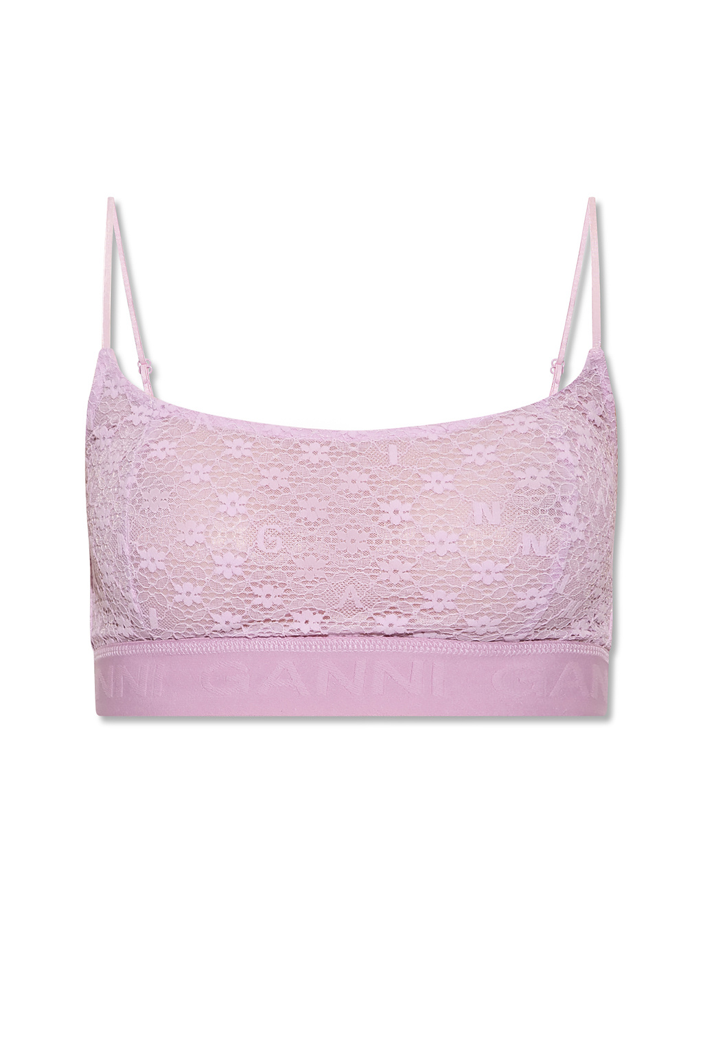 Ganni Lace bra