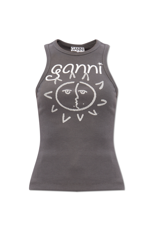 Ganni Printed top