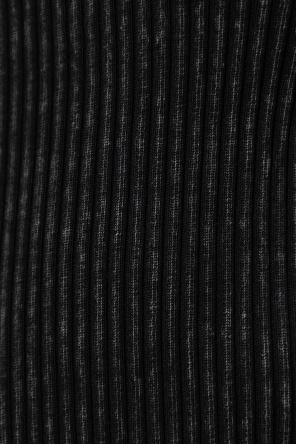 Ganni Top de canalé sin mangas