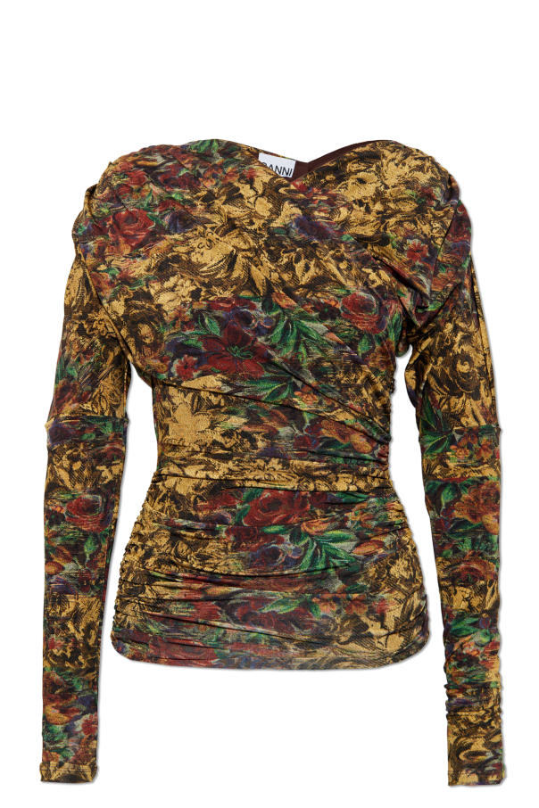 Draped top od Ganni
