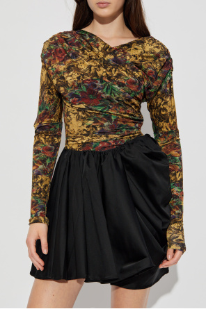 Ganni Drapiertes Top