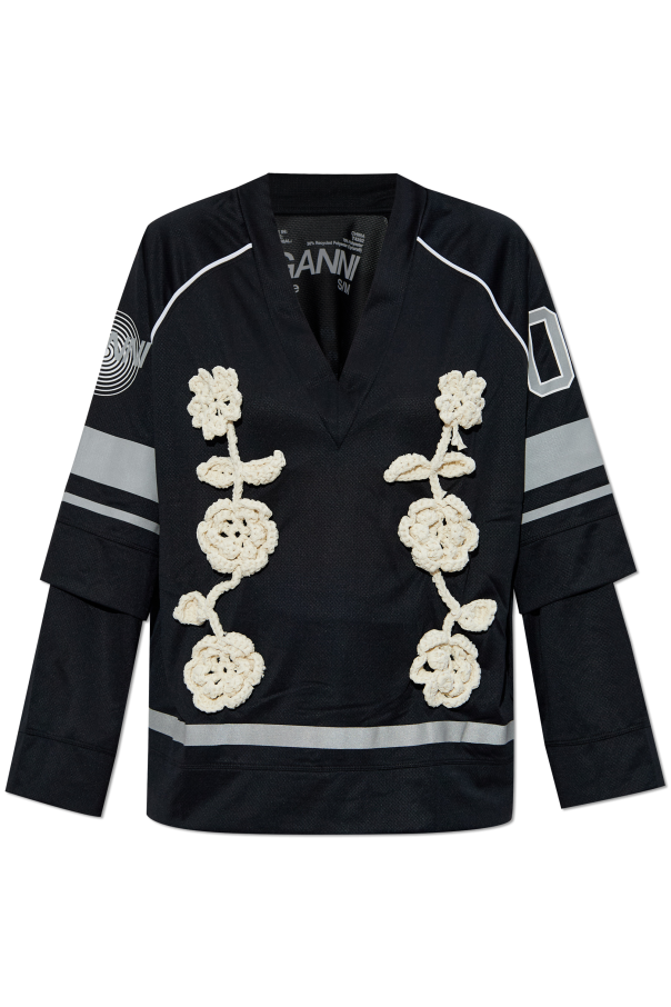 Top with "Z" logo od Ganni