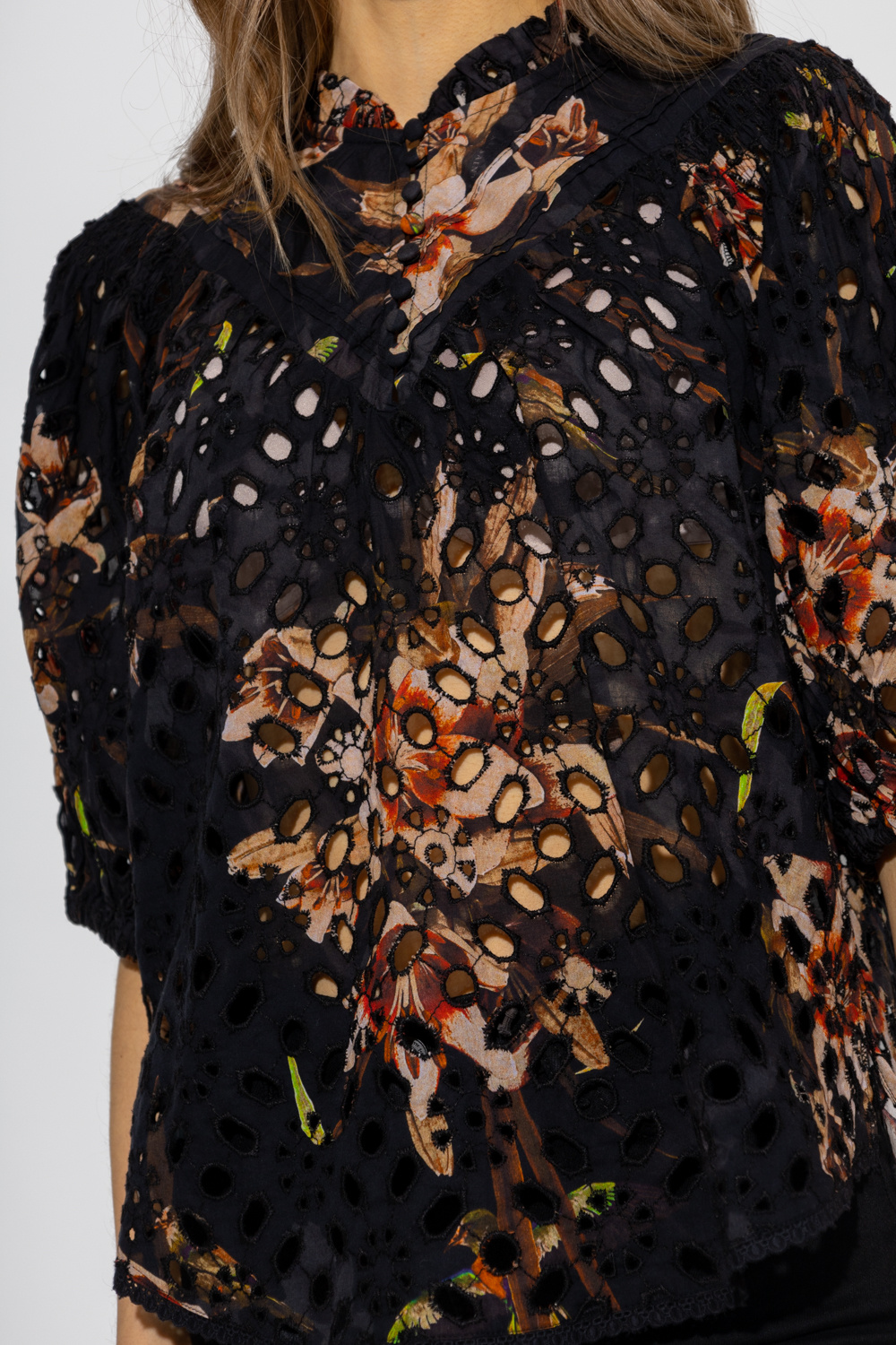 AllSaints ‘Tila’ top with floral motif