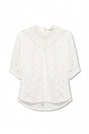 ‘tila’ floral top od AllSaints