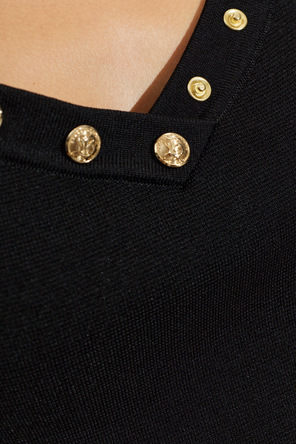 Balmain Short sleeveless top