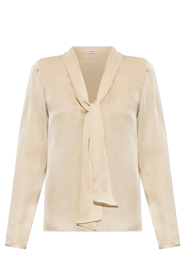 Silk top od Balmain