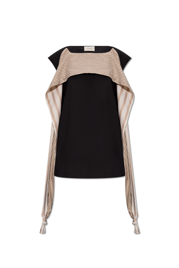Lemaire Top with decorative tie detail