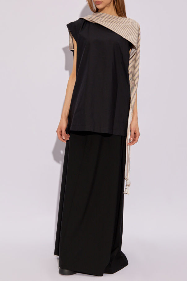 Lemaire Top with decorative tie detail